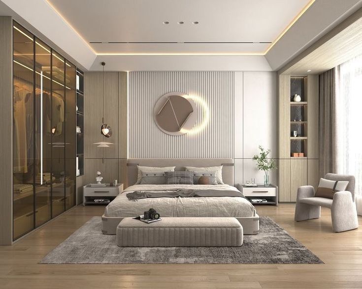 Nội thất phòng ngủ phong cách hiện đại