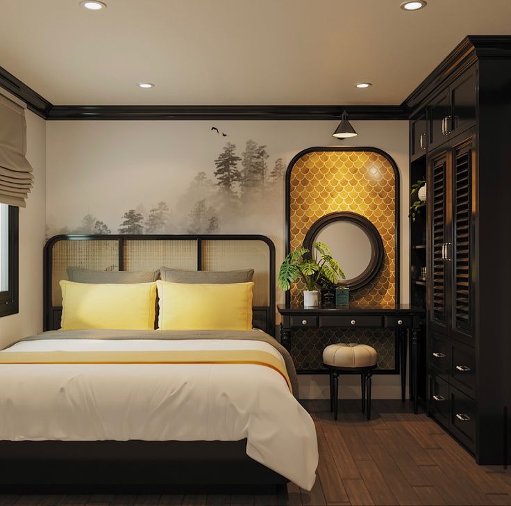 Phối hợp với bàn trang điểm