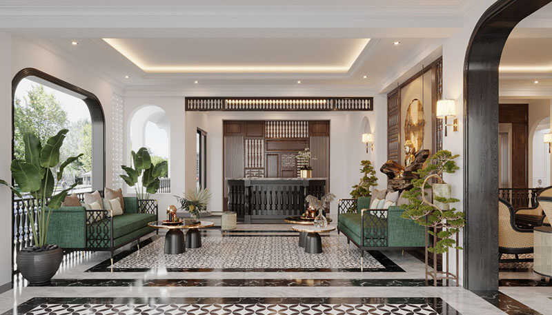Thiết kế khách sạn phong cách Indochine
