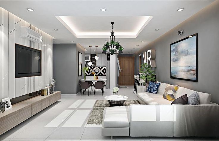 Trần thạch cao giật cấp