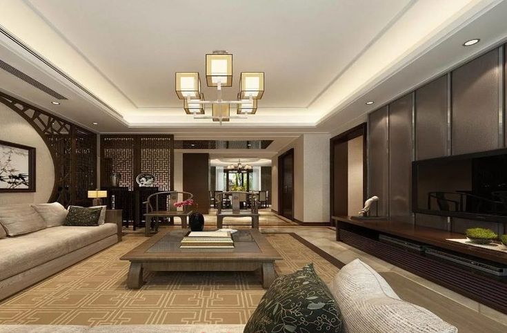 Trần giật cấp hình chữ nhật