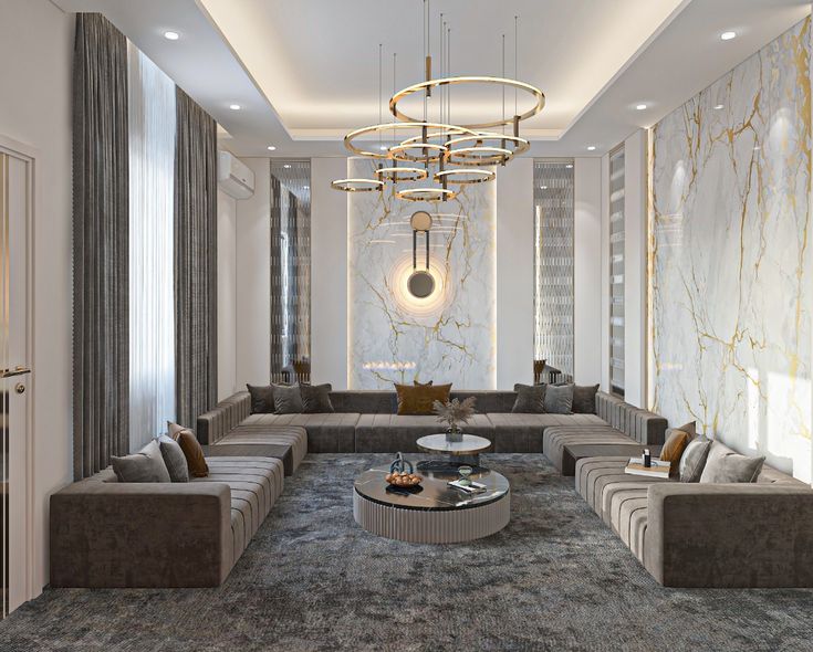 Trần thạch cao giật cấp